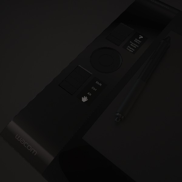 wacom intuos l tablet 3d max - Wacom Intuos 4 L- Graphics tablet by OkiGraphics